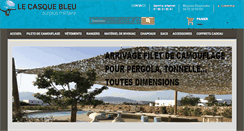 Desktop Screenshot of lecasquebleu.fr